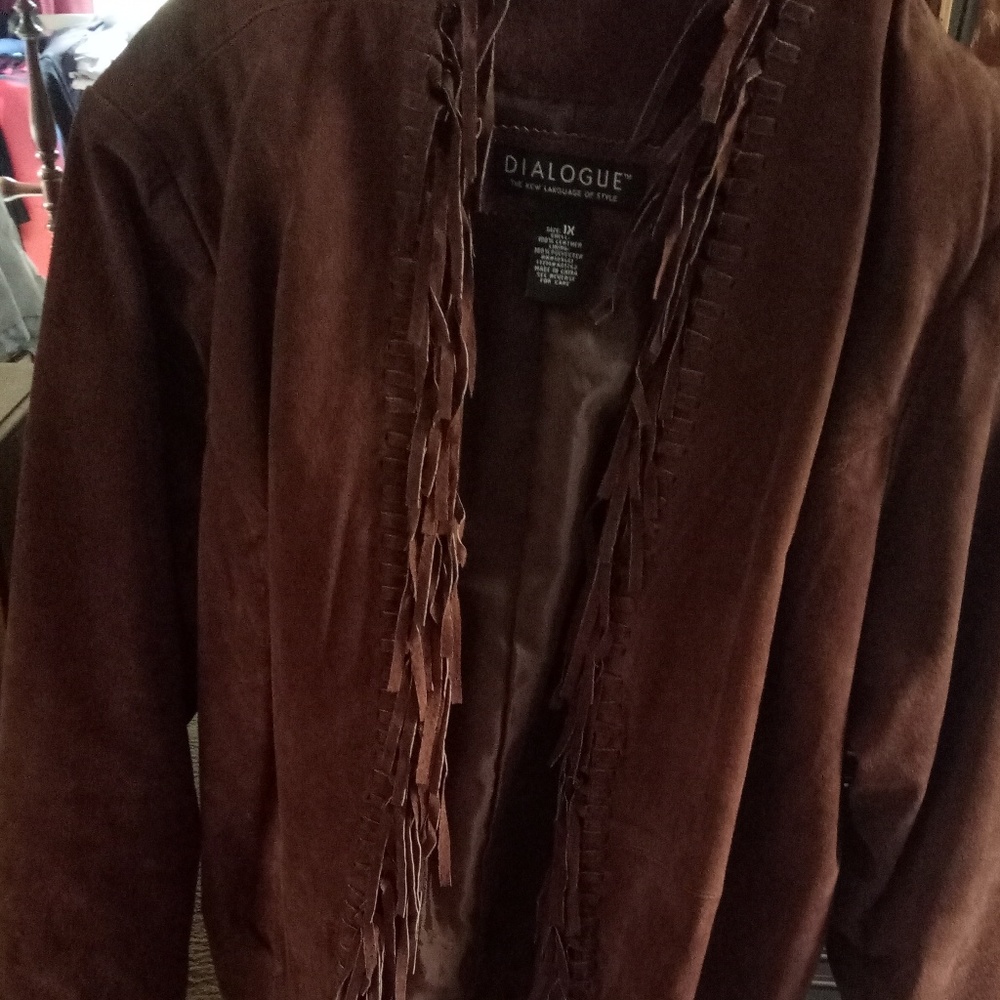 Leather jacket